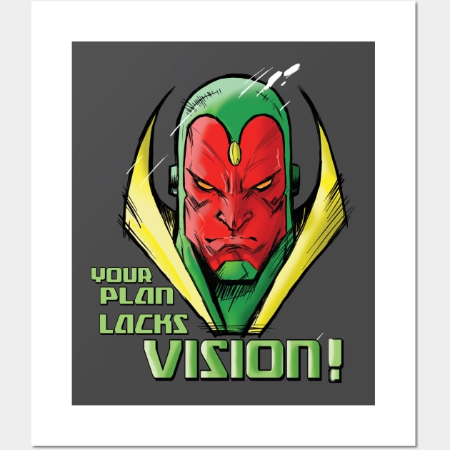 "I have a Vision!" Wall Art by GeoffreyGwin
